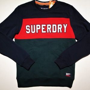 Superdry men's sweatshirt color block